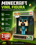Minecraft vinil figura – kolekcionarska figura u kutiji
