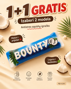 Bounty - Plavo beli Kokos