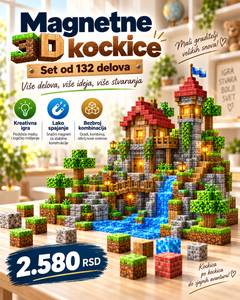 Set od 132 Kockica