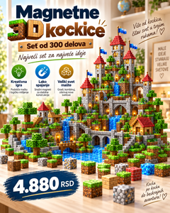 Set od 300 Kockica