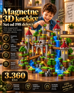 Set od 198 Kockica