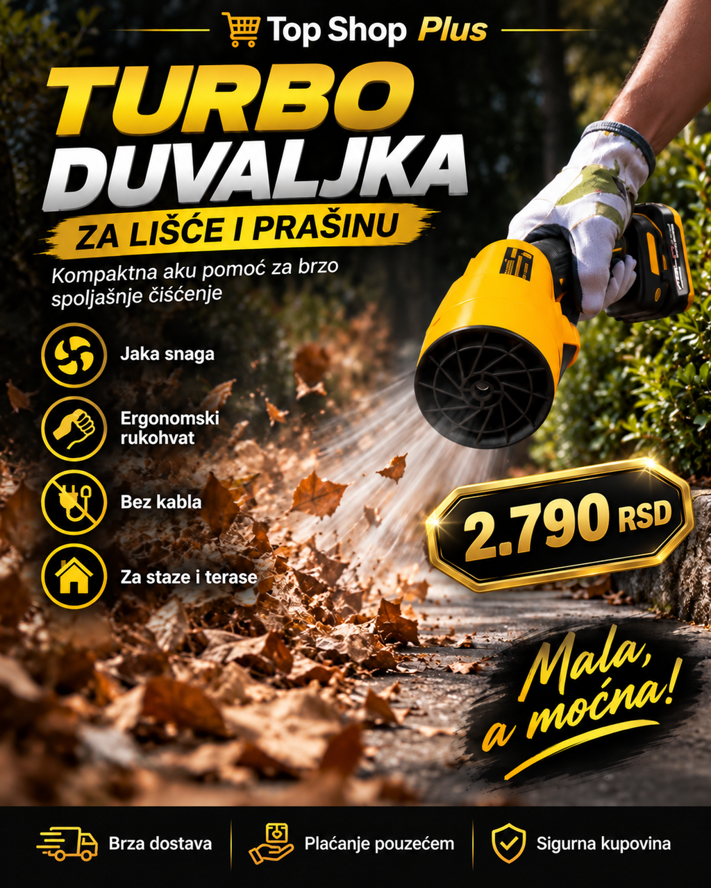 AKU duvaljka za lišće i prašinu - premium oglas 4