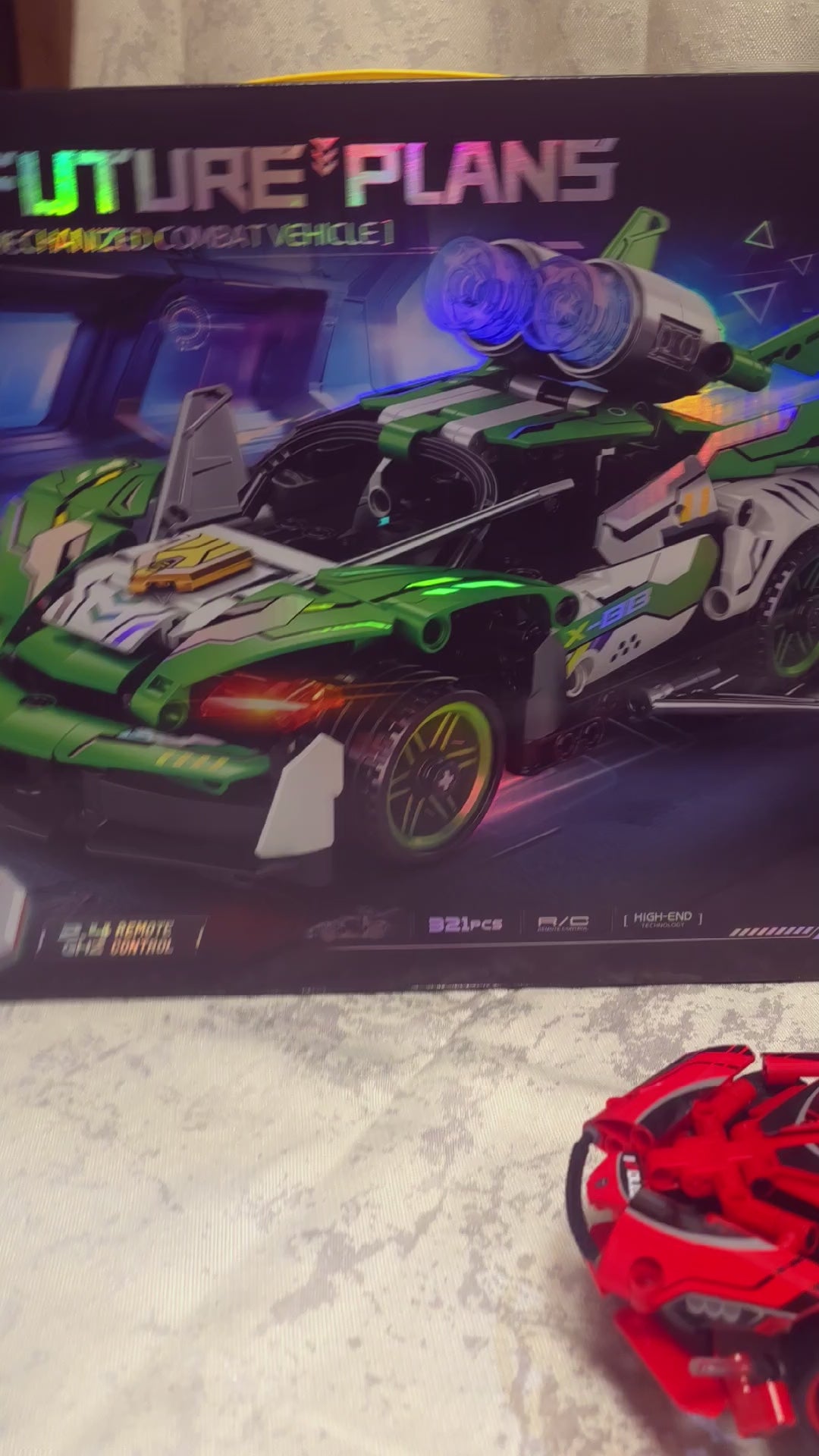 RC Speed Car 2u1 – sastavi autić od kockica i vozi ga | 2.4 GHz